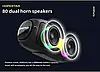 Портативна колонка Hopestar A50 Party 80W Bluetooth з мікрофоном, RGB підсвічуванням, IPX6 та ручкою для переносу, фото 8