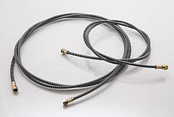 Шланг покажчика тиску оливи МТЗ, ПЮМЗ (в обплетенні) 2 м.