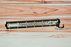 Балка вузька діодна 120W Комбо світло, довжина 340мм діоди Cree (Белый+желтый свет и + стробоскопа)