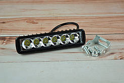 Світлодіодна LED фара 18Вт (світлодіоди 3w х6шт)