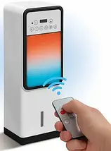 Мобільний портативний повітряний охолоджувач Germatic Air Max Pro 2в1 80 W зі зволоженням, очищенням повітря й пультом, 220 В, фото 2