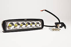 Додаткова світлодіодна (LED) фара, дальній луч світла, 18Вт,