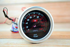 Покажчик автомобільної температури вихлопних газів ( комплект ) LED-підсвітка (Ø52 мм)