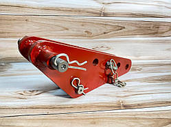 Довантажувач пластини в зборі МТЗ, мех.Зварений 16мм на 5 отвори  (к-т 2шт) з пальцями