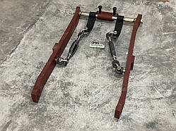 Комплект посиленої задньої навішування з литими тягами (Посилення задньої осі тяг та стяжок) (Низ) МТЗ