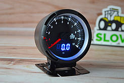 Электронный датчик давления масла + цифровой указатель 6276 LED диодный Ø60мм з корпусом на панель