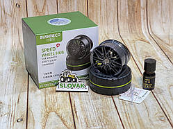 Ароматизатор в машину Колесо Silver на сонячній батареї (Зелений колір)