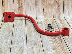 Труба гідросистеми МТЗ від гідронасоса НШ-32А3 (круглий фланець) до гідророзподільника Р80 (80-4607075-А)