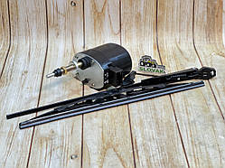 Моторедуктор склоочисника 12V універсальний + щітка (повний комплект)