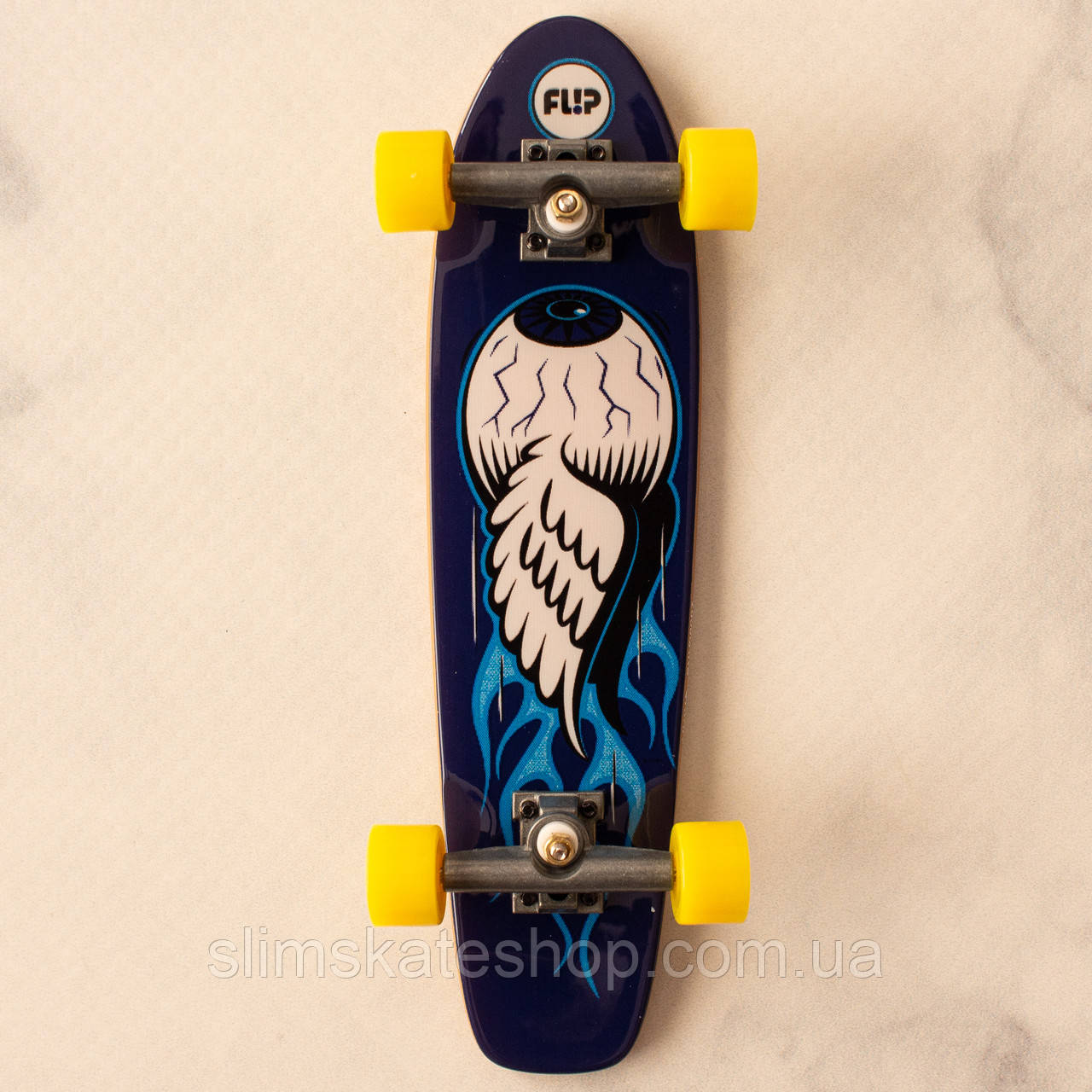 Фінгерборд Tech Deck Flip Skateboards Blue Eyeball Cruiser, фото 1