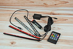 Підсвічування салону на пульті (підключення від прикурювача)