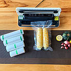 Пакети рифлені для вакууматора 5 рулонів 12/15/20/25/28 см х 5 м Універсальна плівка для вакууматора, фото 5