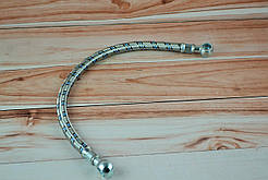 Шланг паливний 350мм (в металевій обмотці)