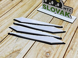 Захист дверей, бампера, дзеркал Білий Anti-Scratch (комплект 4шт) (14.5см)