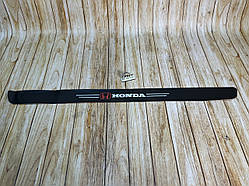 Наклейка на задній бампер карбонова Honda на всі моделі, також інші марки автомобілів