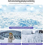 Andoer 4K Цифрова камера для дітей підлітків Wi-Fi Цифрова відеокамера 64MP 3-дюймовий фліп-екран 16-кратний цифровий зум, фото 6