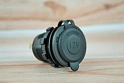 Прикурювач універсальний у зборі (CarLife) 24V (EURO з підсвіткою)