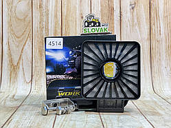 Світлодіодна робоча фара LED Lens Work Light 10-30V 20W арт. 4514 (Стробоскоп синій, червоний, зелений, білий)