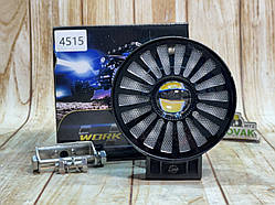 Світлодіодна робоча фара кругла LED Lens Work Light 10-30V 20W арт. 4515 (Стробоскоп синій, червоний, зелений, білий)