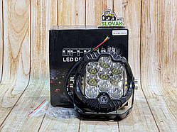 Фара LED Кругла 63W 6000K комбіноване світло (Ø12см * 5см) (SLstart) (1061)