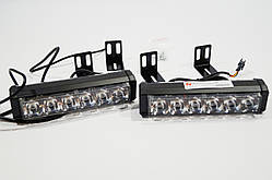 LED фара із стробоскопом 12Вольт 36W, червоний-синій або білий, з пультом