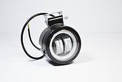 LED фара 20Вт перевернута кругла з ДХО Чіткої світловий тіньової кордоном+ стробоскоп