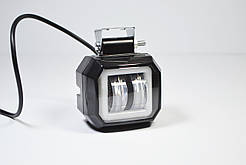 LED фара 20Вт перевернута квадратна з ДХО чіткої світловий тіньової кордоном+Стробосокоп