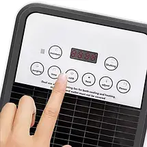 Мобільний портативний повітряний охолоджувач Germatic Air Max Pro 2в1 80 W зі зволоженням, очищенням повітря й пультом, 220 В, фото 4