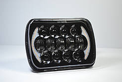 Світлодіодна фара ближнього + далекого 75W 5Х7 дюйма, JEEP CHEROKEE XJ TRUCK FORD