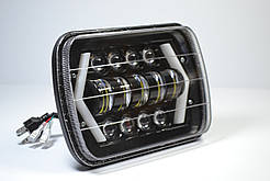 Світлодіодна фара ближнього + далекого 75W 5Х7 дюйма, JEEP CHEROKEE XJ TRUCK FORD