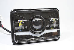 Світлодіодна фара ближнього світла і дальнього світла+ДХО 41B - 60W ДХО. Чіткої світловий тіньової кордоном (3 режима)