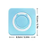 Портативний термопринтер бездротовий з Bluetooth, фіолетовий, 57×30 мм, термодрук без чорнил, для нотаток і етикеток, фото 9