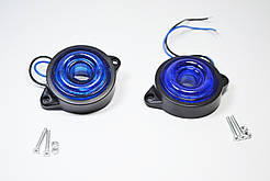 Габарит LED підсвічування кабіни, ліхтар синій Круглий