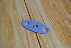 Прокладка трубки подачі олії турбіни МТЗ ЮМЗ (силікон) (кат.245-1118016)