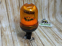 Проблисковий маячок під лампочку, (Мігалка) кріплення на шток бездротовий (Лампа в комплекті) 24V