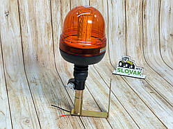 Світлодіодна LED мигалка жовта на 3 режими + Кронштейн кріплення під мигалку