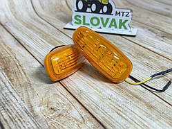 Світлодіодний бічний повторювач поворотів LED  Daewoo, Lanos, Sens Chevrolet, Жовтий