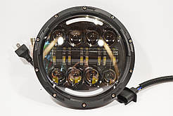 Світлодіодна LED фара 60Вт Нива, УАЗ 469, ВАЗ 2101, 2121, FJ Cruiser, мотоцикл, мото 7 дюйм