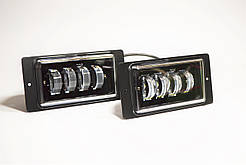 Протитуманна LED 40 Вт фара На ВАЗ 2110,2115 Чіткою світлової тіневий кордоном Білий + Жовтий