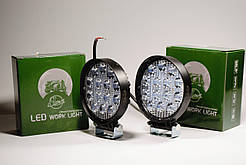 Світлодіодна LED-фара робоча 27 Вт, (1.7 Вт*14ламп) (SLstart) (2комплекти)