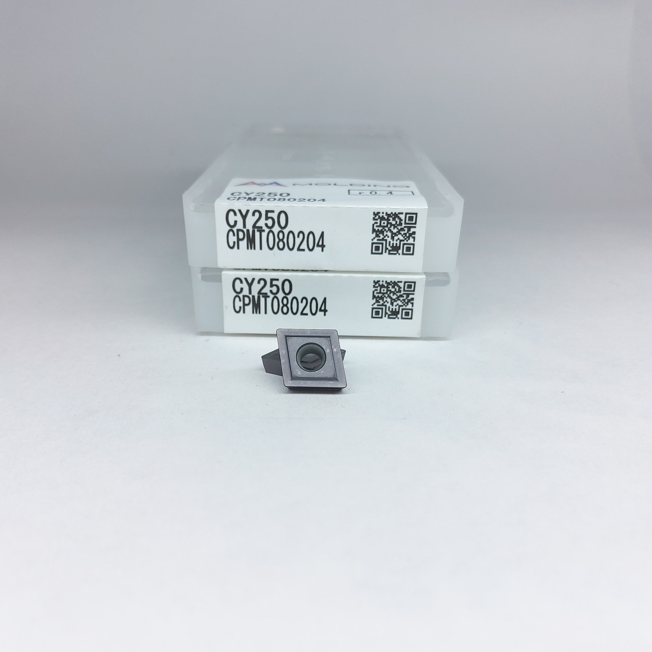 CPMT080204 CY250 MOLDINO (Сталь, Нержавіюча сталь, Чавун) Твердосплавна пластина