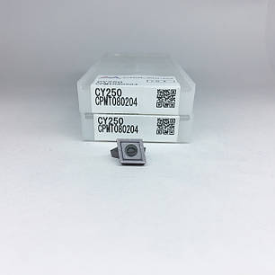 CPMT080204 CY250 MOLDINO (Сталь, Нержавіюча сталь, Чавун) Твердосплавна пластина, фото 1