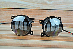 Світлодіодна протитуманна фара універсальна (45вт+45вт) VW Polo (Short) Жовте+Біле світло