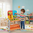 Дитячий столик для малювання (магнітна дошка для малювання, конструктор) / Столик трансформер для дітей / Стіл для малювання, фото 4