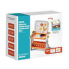 Дитячий столик для малювання (магнітна дошка для малювання, конструктор) / Столик трансформер для дітей / Стіл для малювання, фото 7