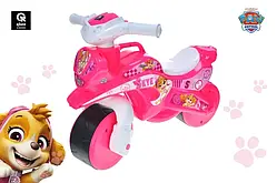 Мотоцикл мотобайк QB002-102 Щенячий патруль Скай РОЖЕВИЙ