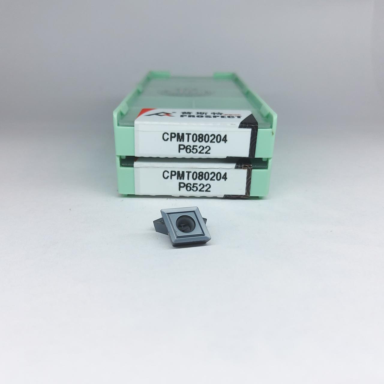 CPMT080204 P6522 PROSPECT (Сталь, Нержавіюча сталь, Чавун) Твердосплавна пластина