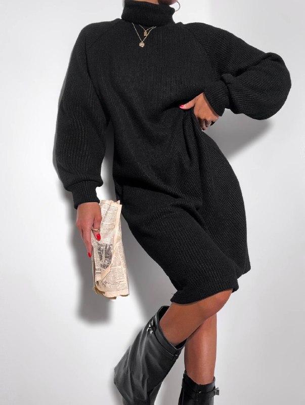 Жіноча сукня ; Кольори - чорний, молочний, мокко, графіт ; Розмір: 42-46;, фото 1