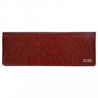 Планінг "Leo Planner" дат2026 128арк. City тв. обкл.,темно-коричневий №252677(10)