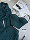 Жіночий костюм 3-ка; Кольори: джинс, чорний, червоний, ізумруд; Розміри: 42-44, 44-46, 46-48 ;, фото 3